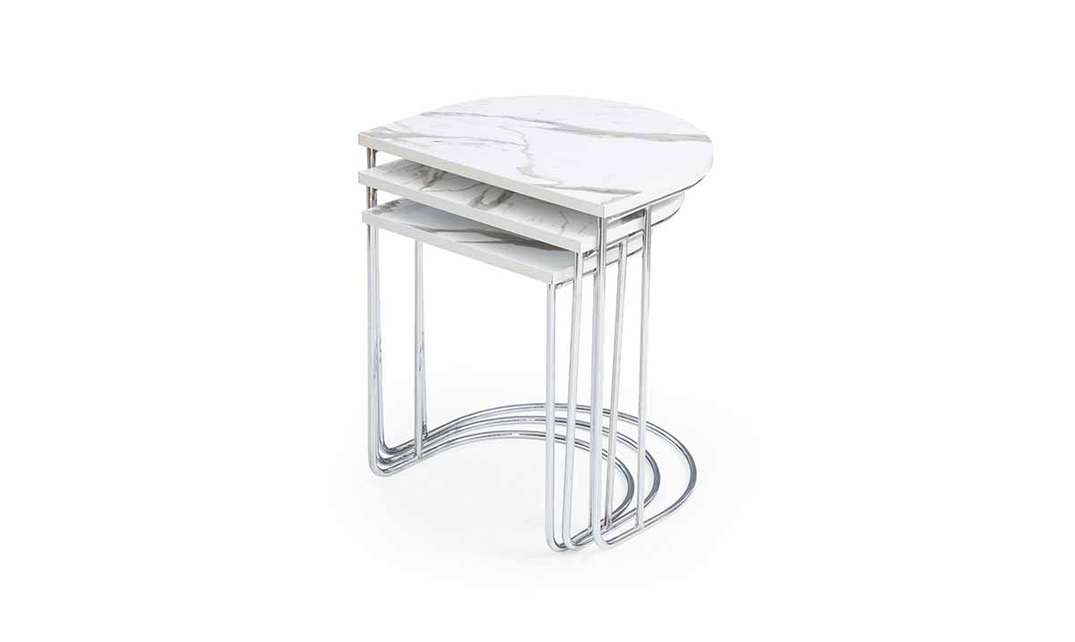 Parso Metal Leg Side Table