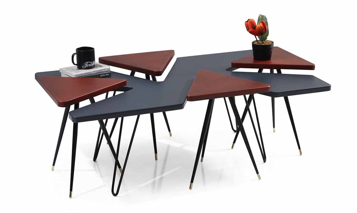 Pissa Coffee Table (Metal Leg) 01