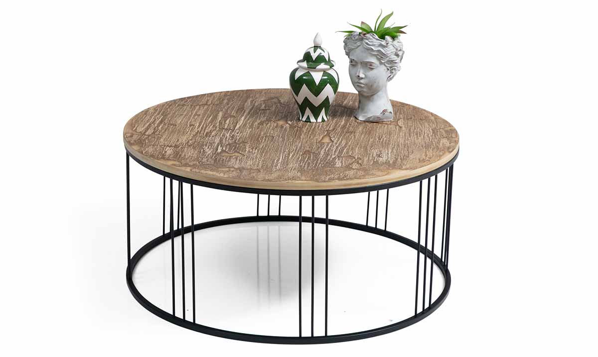 Touch Coffee Table (Metal Leg)