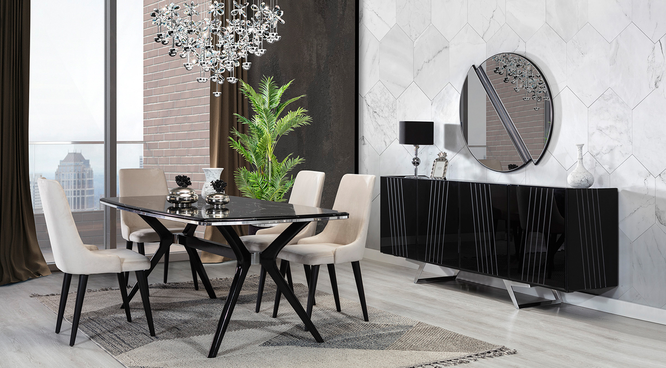 Elis Modern Dining Room Set
