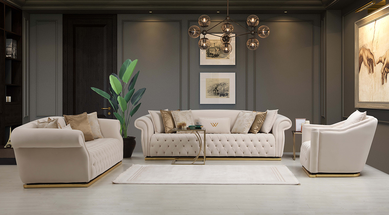 Etra Luxury Sofa Set