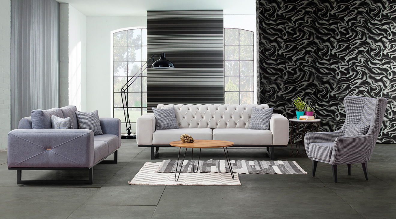 Everest Modern Sofa Set