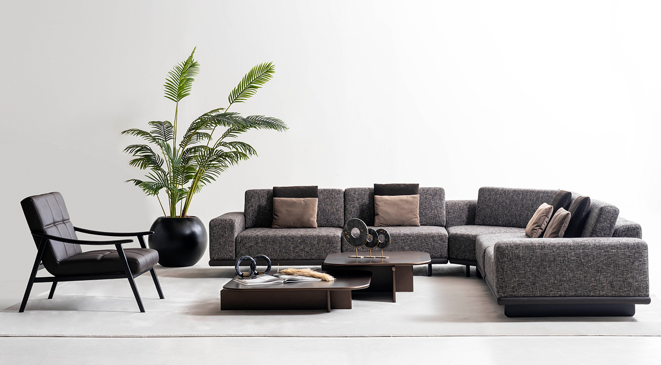 Exence Corner Sofa Set