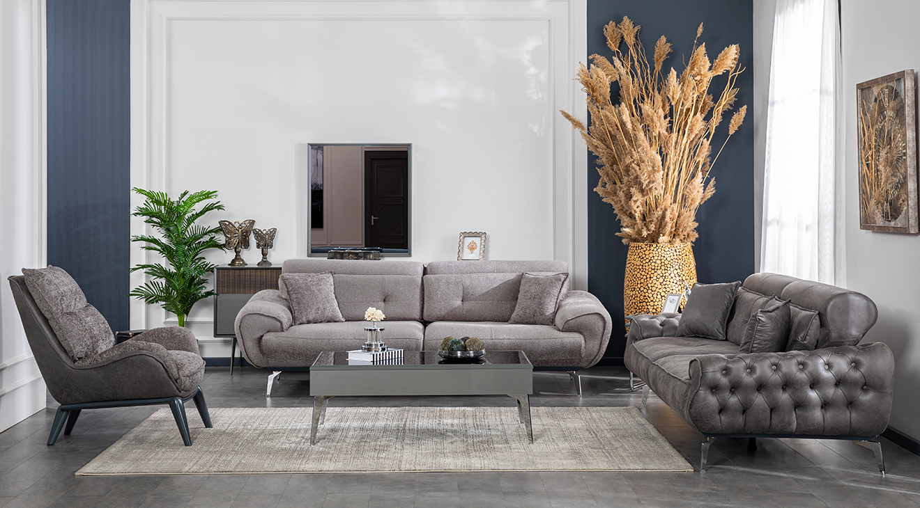 Falcon Bed Modern Sofa Set