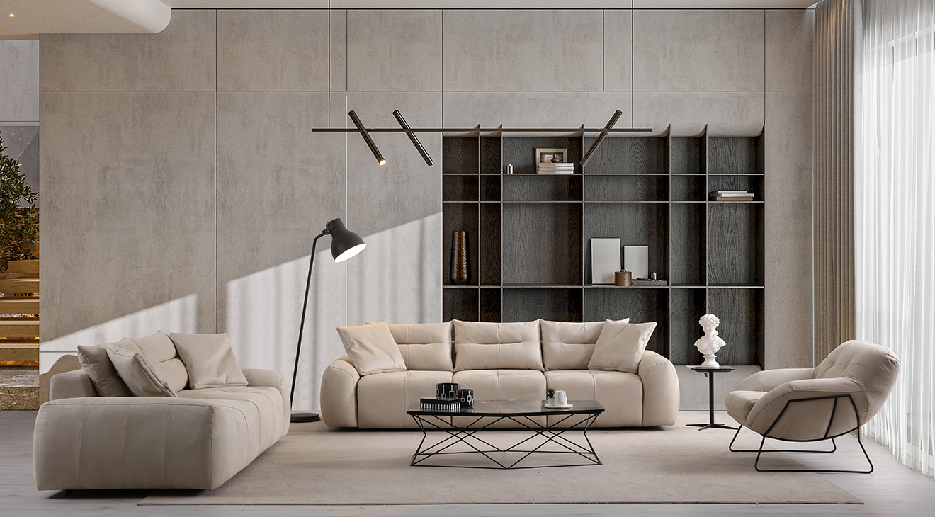 Fendi Sofa Bed Set