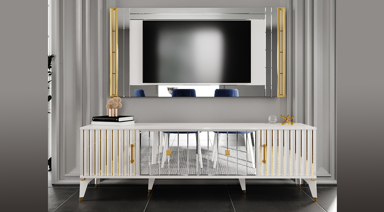 Florya Moonstone Tv Unit