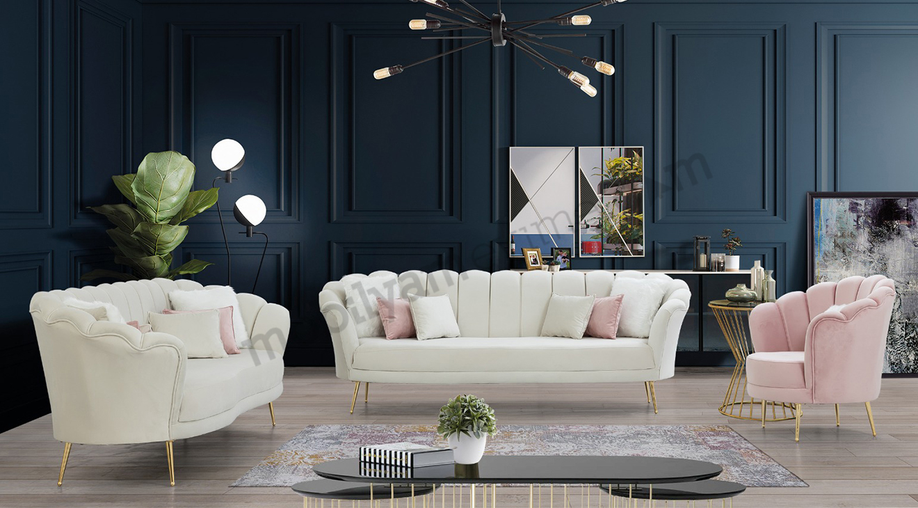 Flower Tea Armchair Set 2
