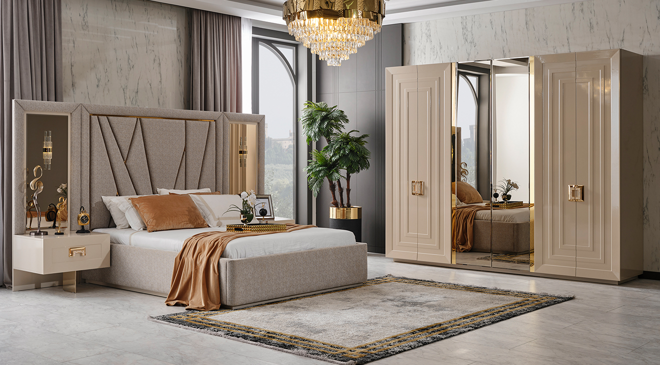 Grande 6-Door Bedroom Set