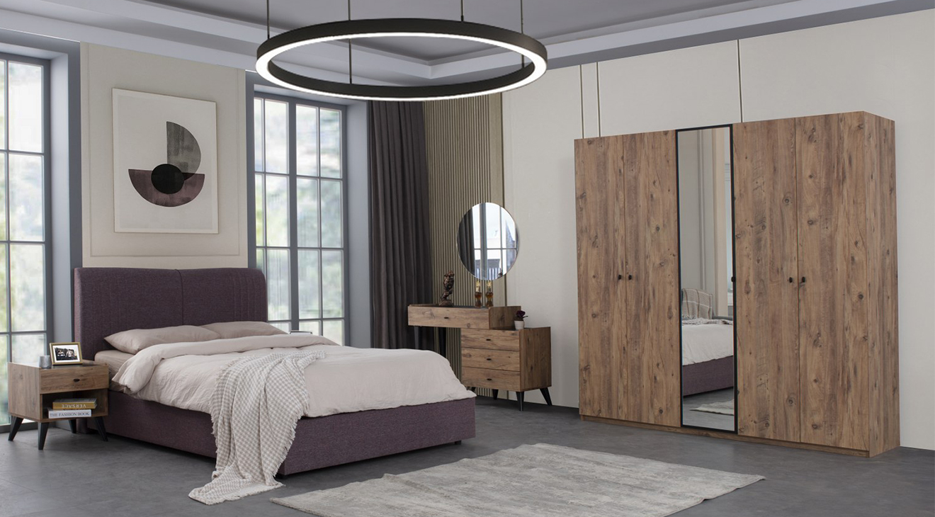 Grano 5 Door Bedroom Set