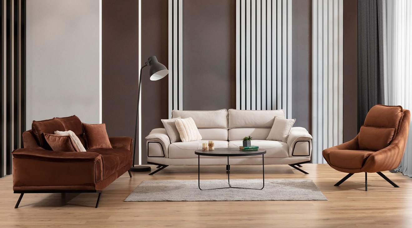 Gusto Modern Sofa Set