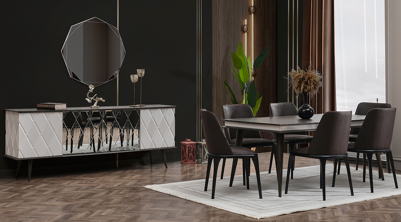 Hermes Modern Dining Room Set