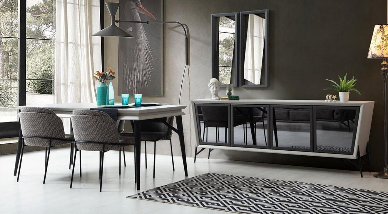 Hilton Modern Dining Room Set