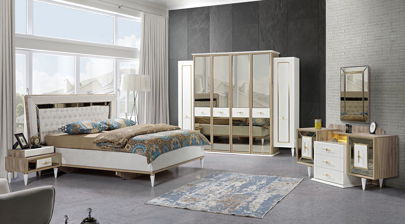 Ilgın 6 kapaklı Bedroom Set