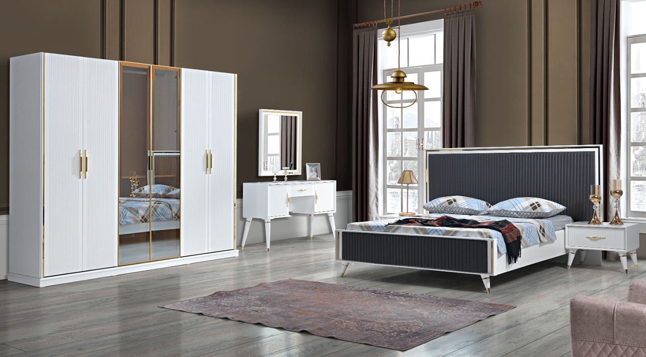 İnci 6 Door Bedroom Set