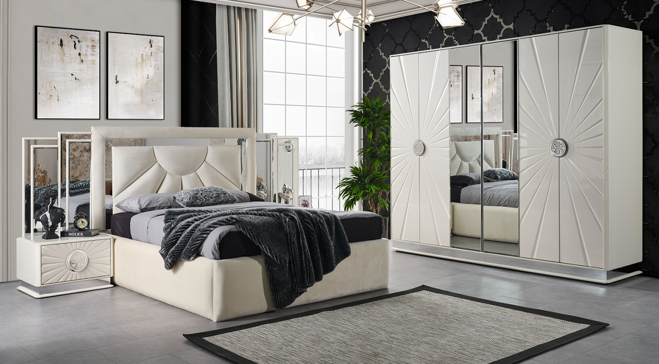 Kayra 6 Door Bedroom Set
