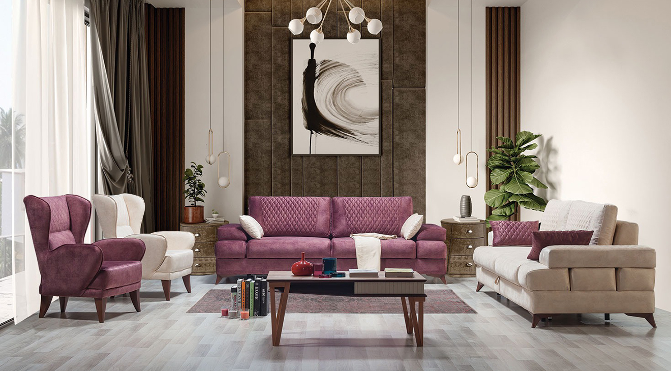 Kelebek Sofa Set