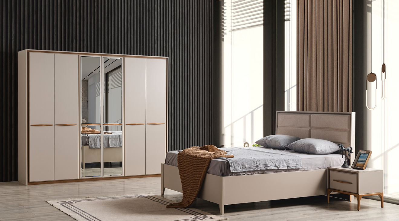 Kumsal 6-Door Bedroom Set