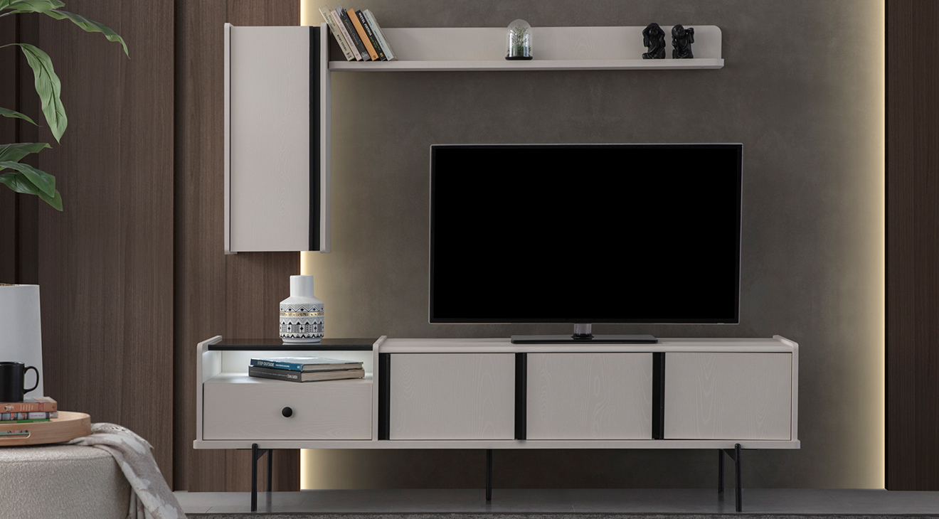 Leysin Modern Tv Unit