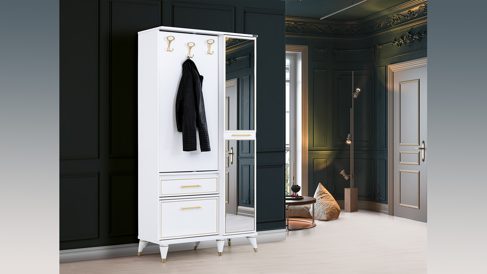 Lilyum Coat Rack