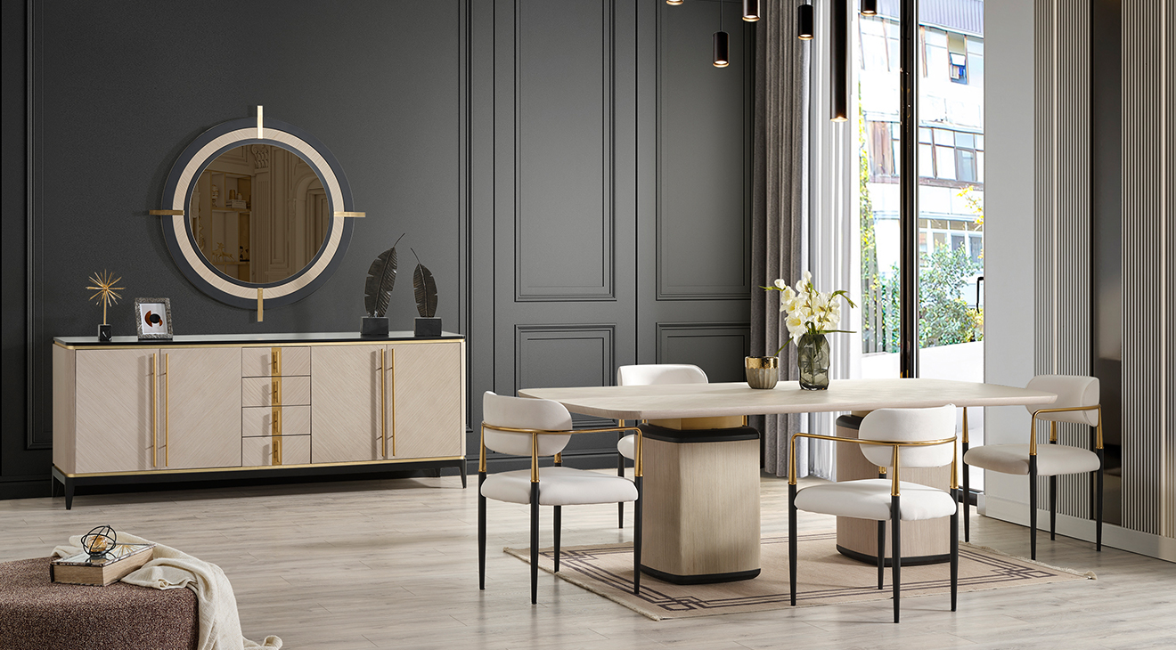 Lisbon Modern Dining Room Set