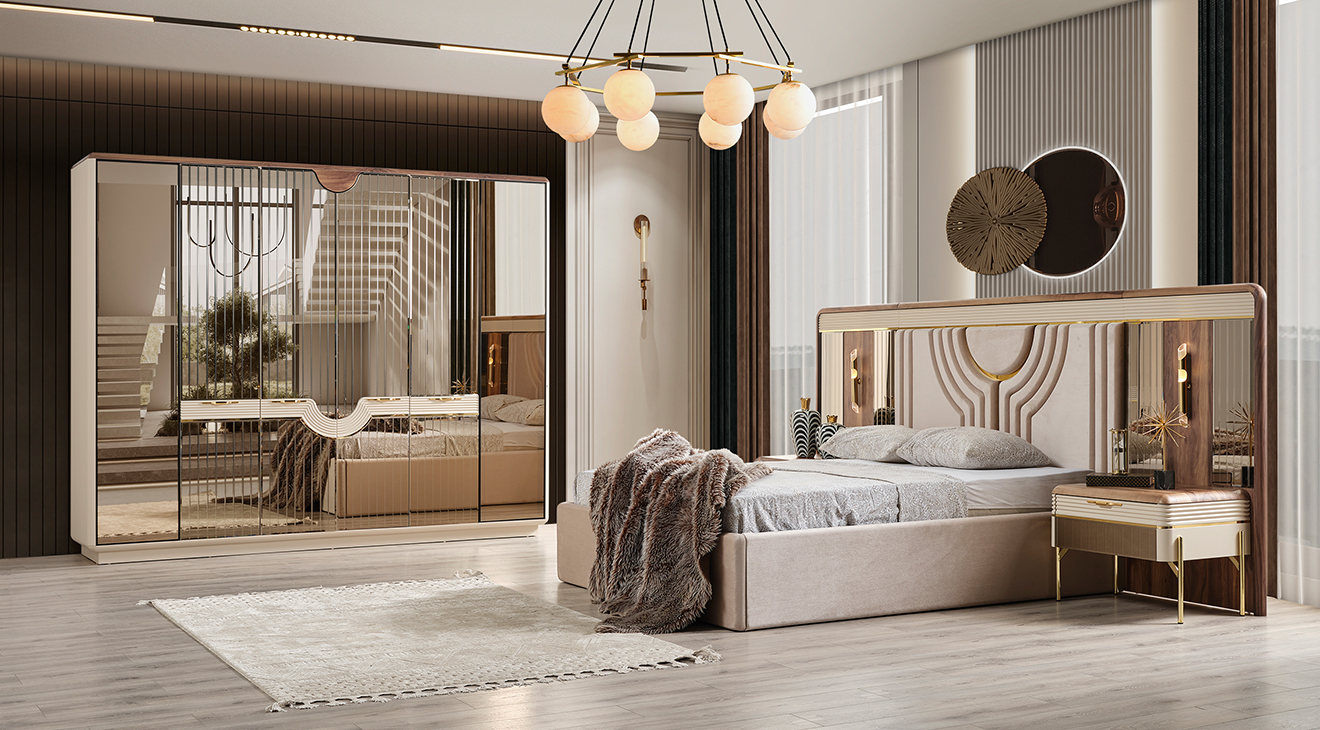Loca 6 Door Bedroom Set