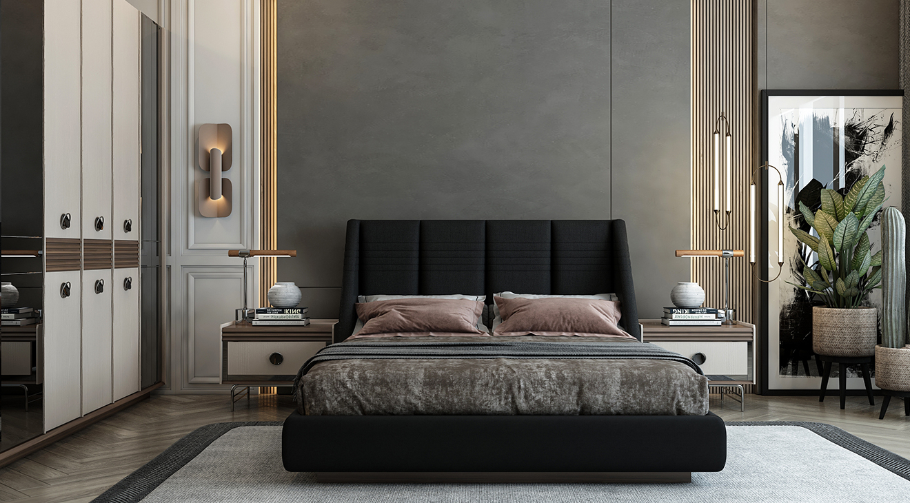 Luna 6 Door Bedroom Set