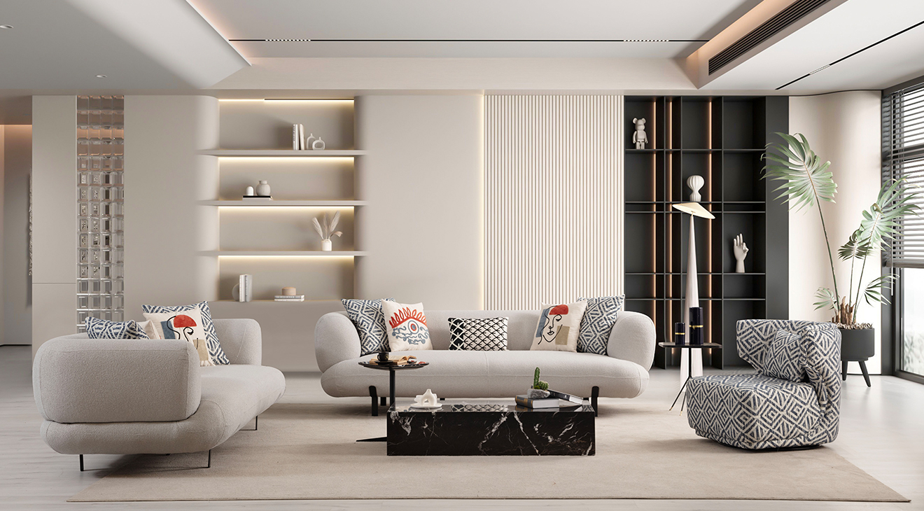 Manetti Sofa Set
