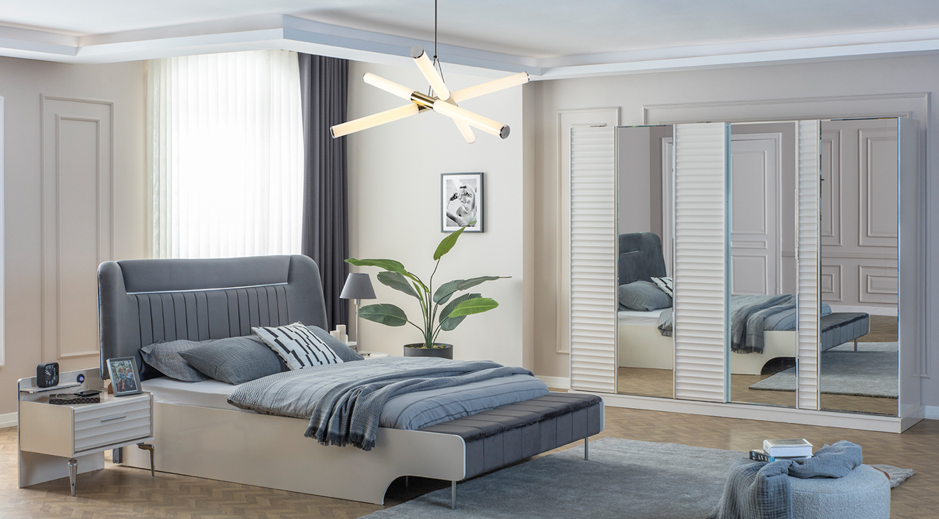 Masal Sliding Door Bedroom Set