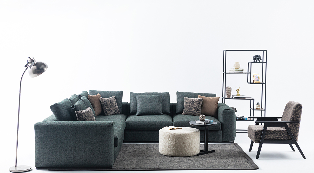 Master Small Corner Sofa Set