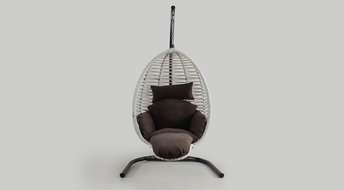 Max Single White Swing