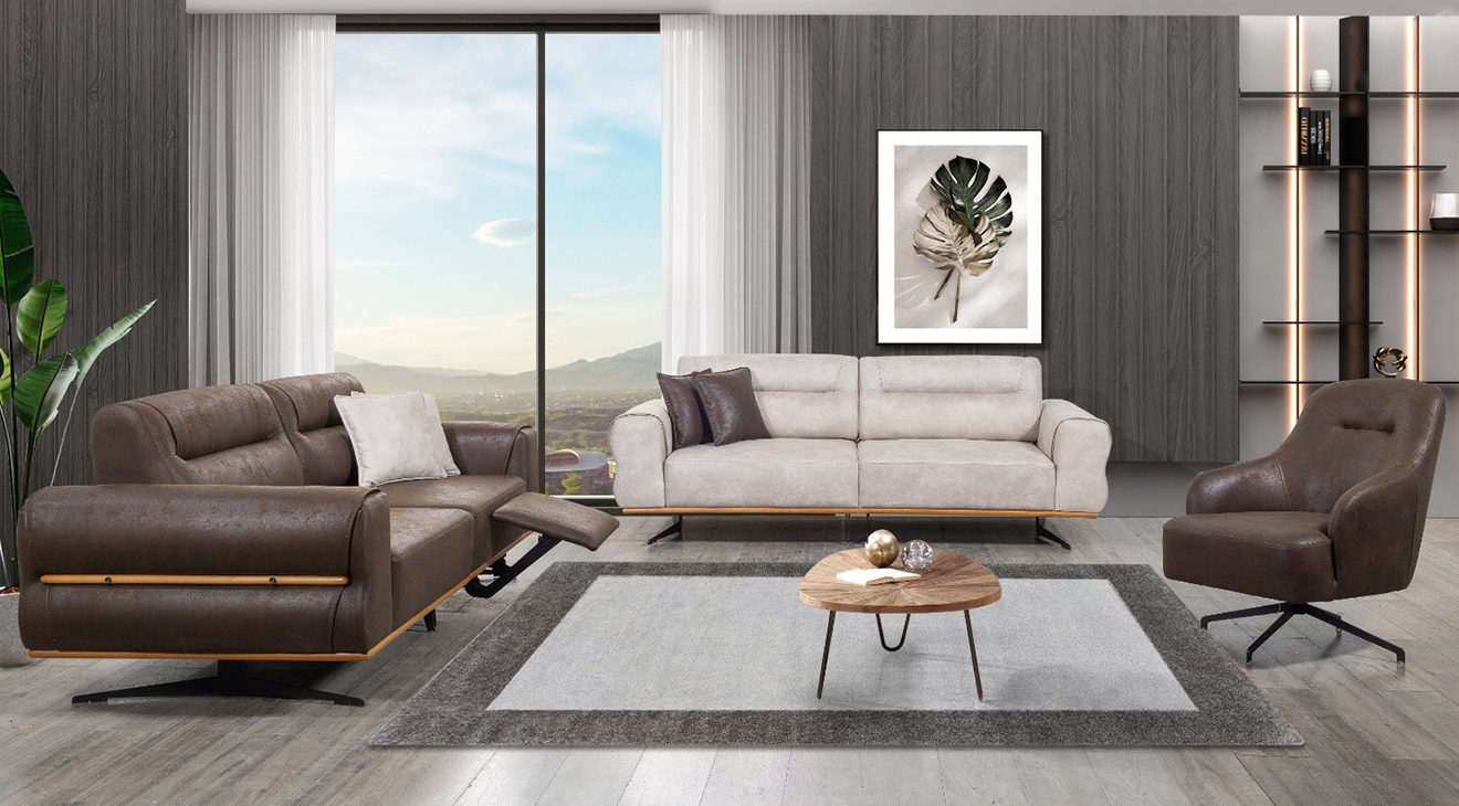 Megan Sound System Sofa Set 3