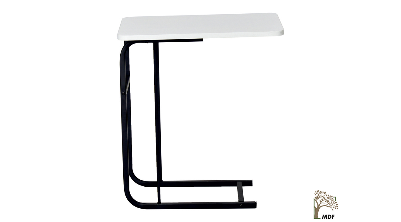 Meltem White Side Table