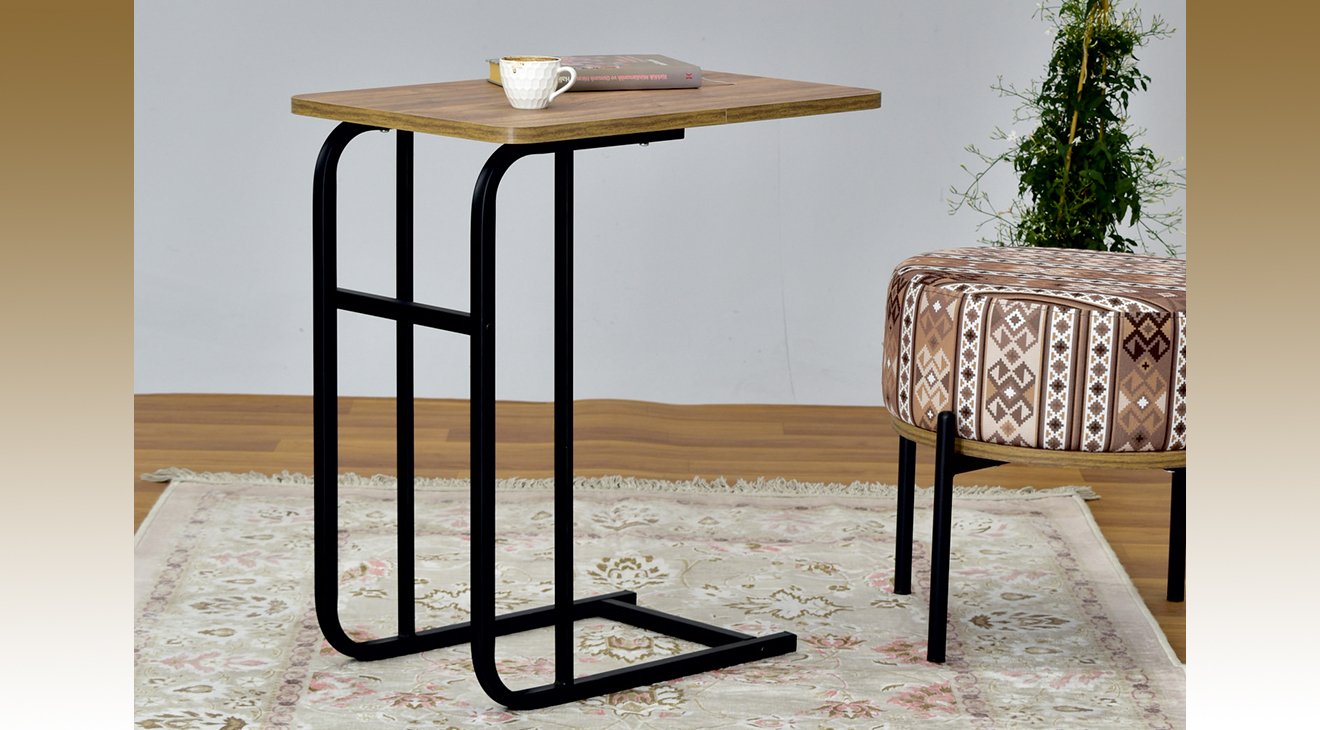 Meltem Chestnut Side Table