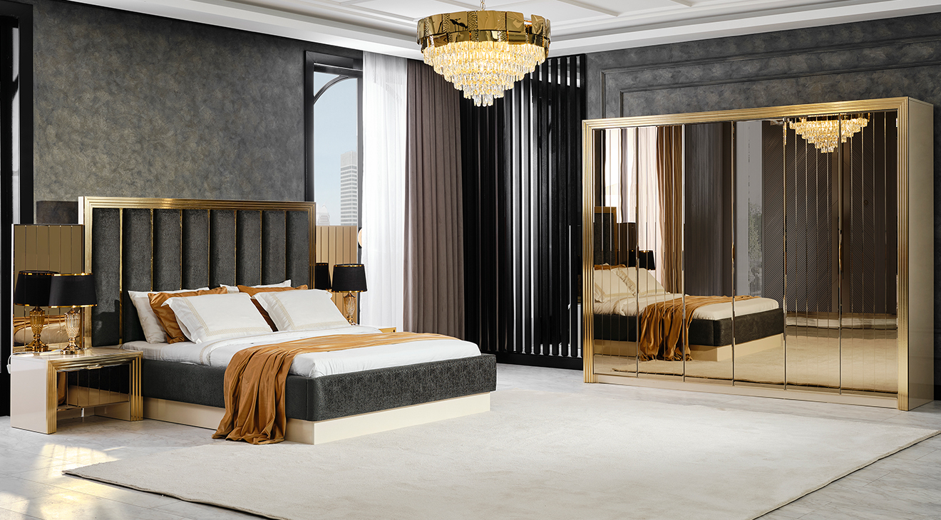 Midas 6 Doors Bedroom Set