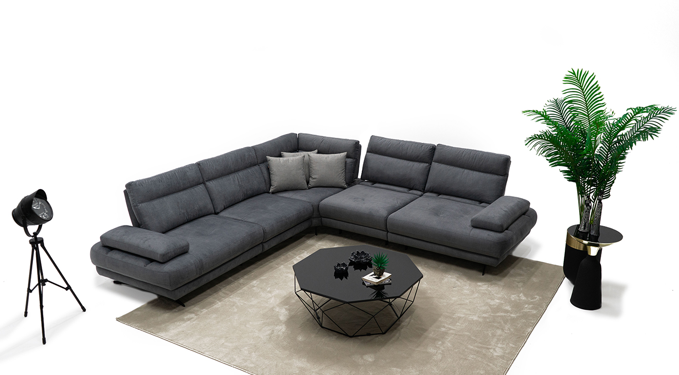 Milano Coffee Table Corner Sofa Set