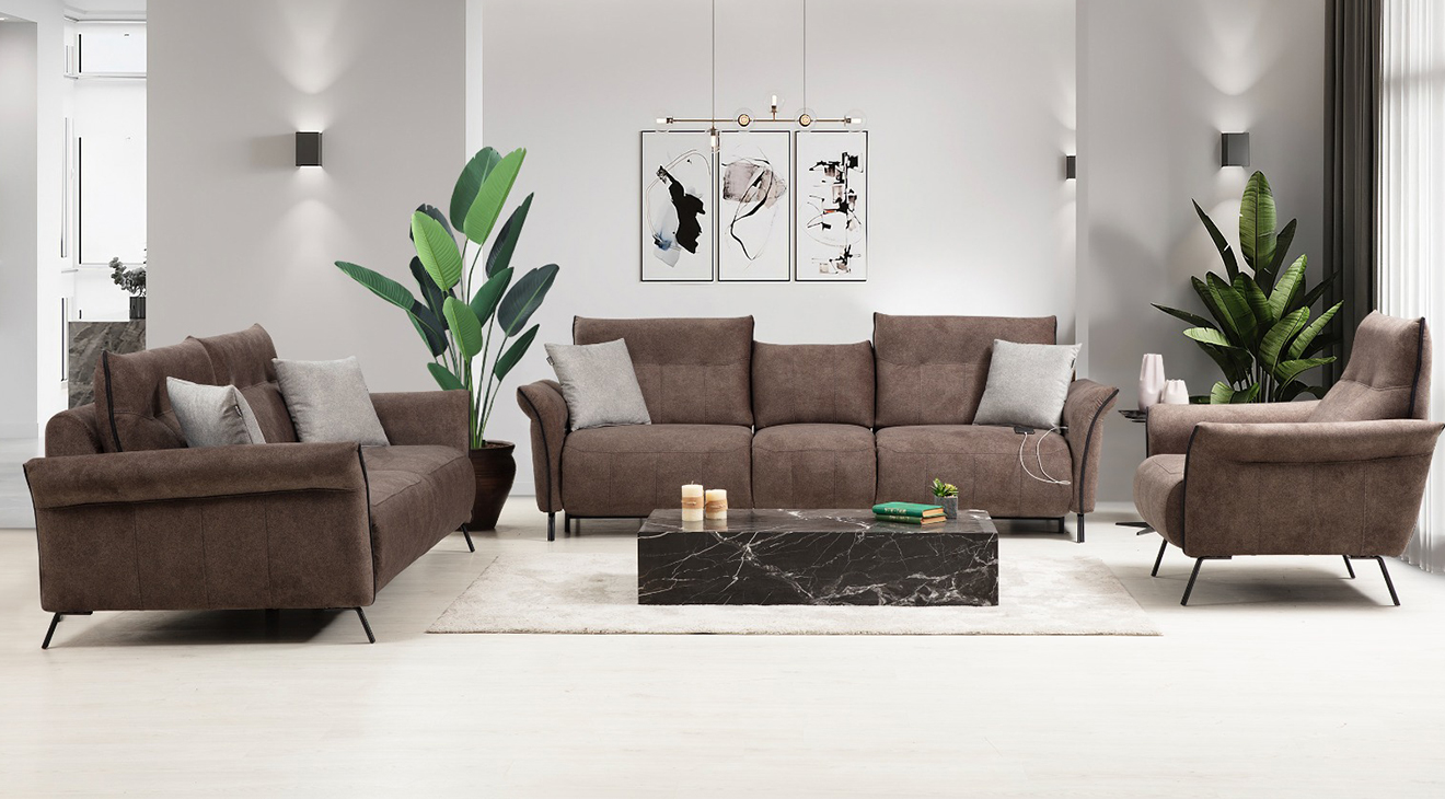 Mozart Motorized Sound System Sofa Set 2