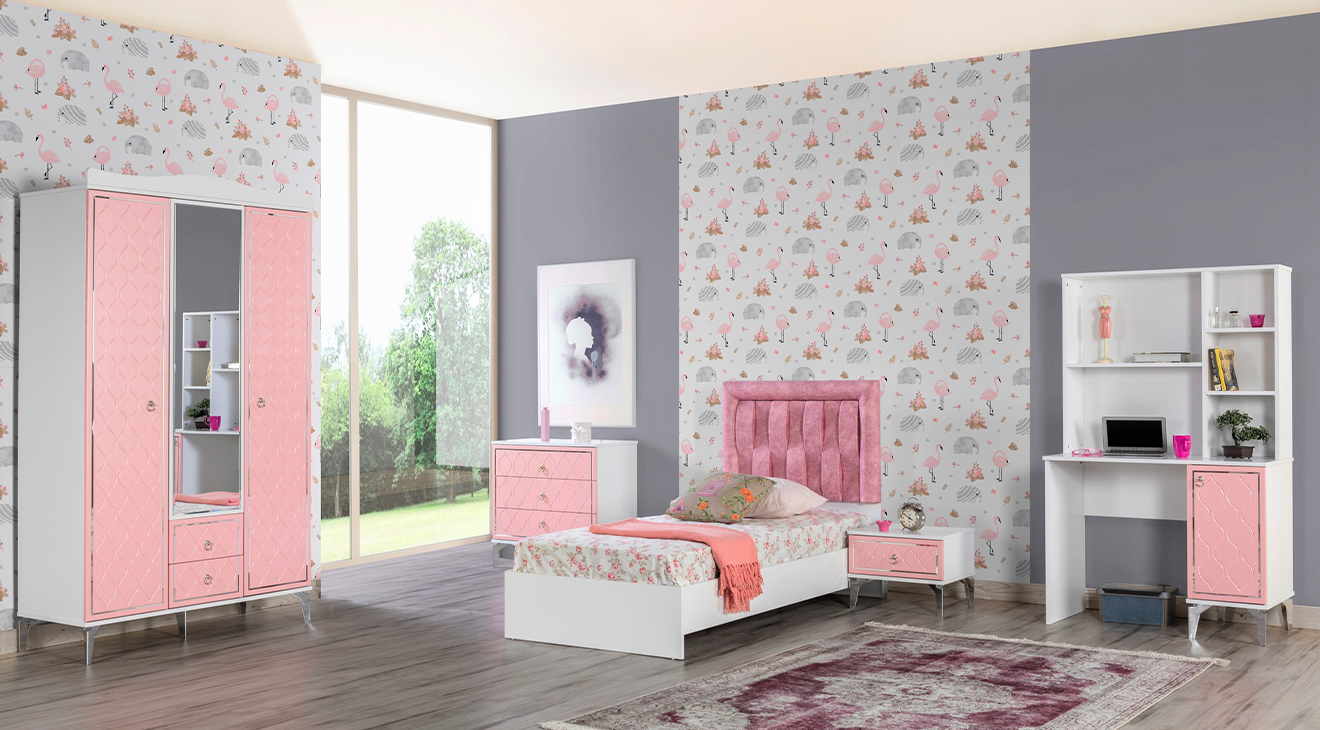 Naz 3 Doors Young Room Set