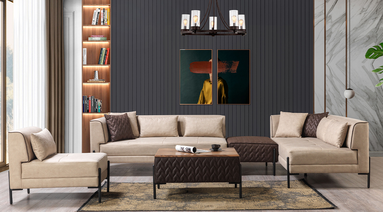 New Trend Module Corner Sofa Set
