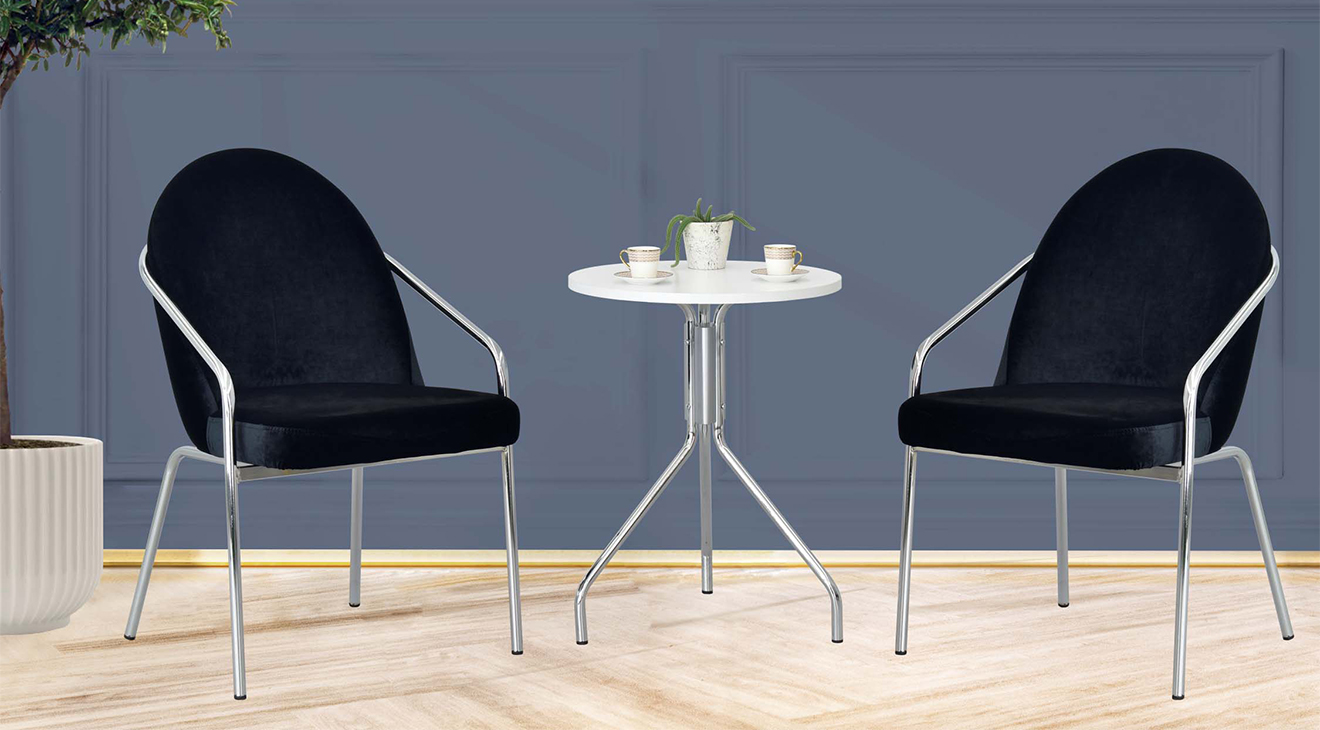 Oya White Side Table 2