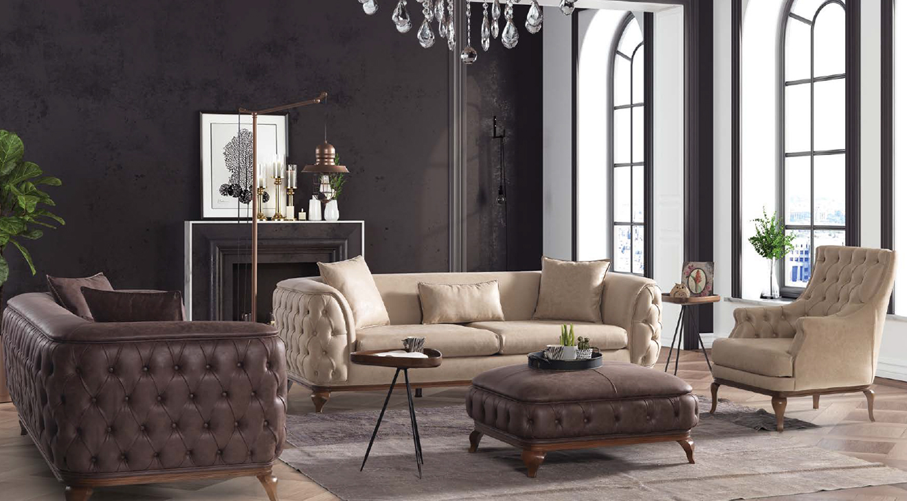 Palermo Modern Sofa Set