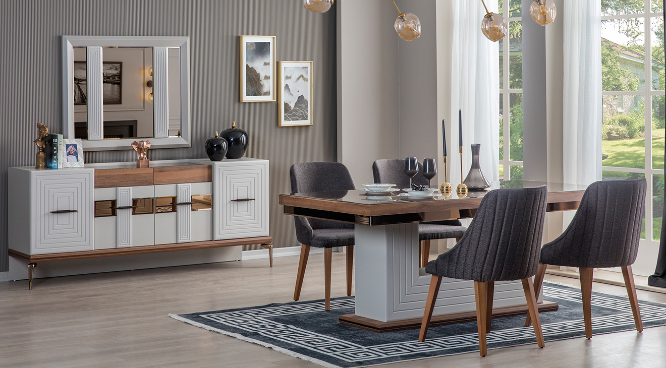 Perla Modern Dining Room Set