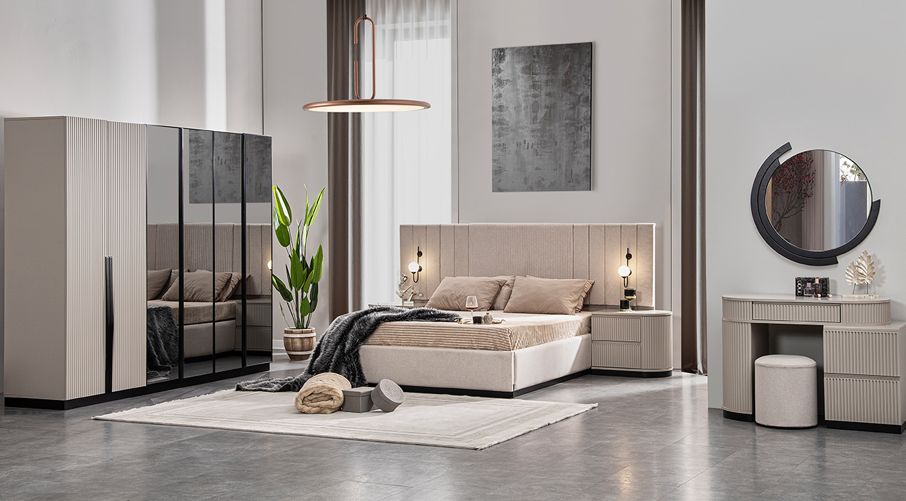 Petra 6 Door Bedroom Set
