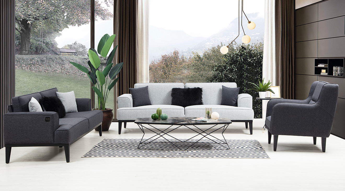 Pi Neo Bergere Sofa Set