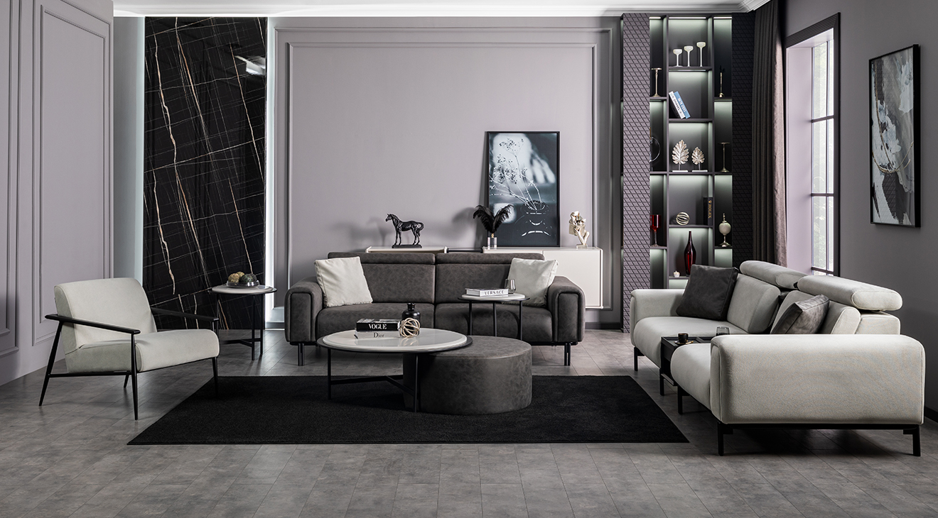 Portre Usbli Service Table Sofa Set