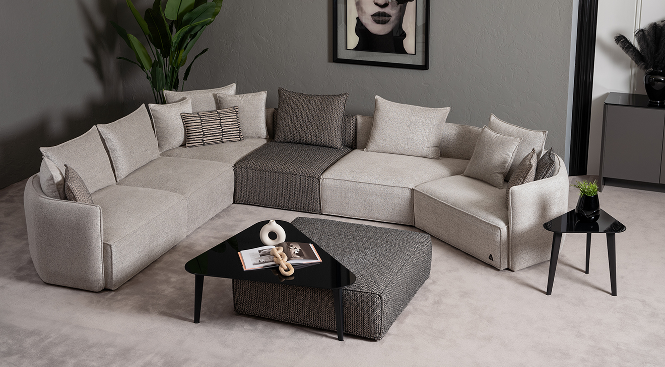 Prag Corner Sofa Set