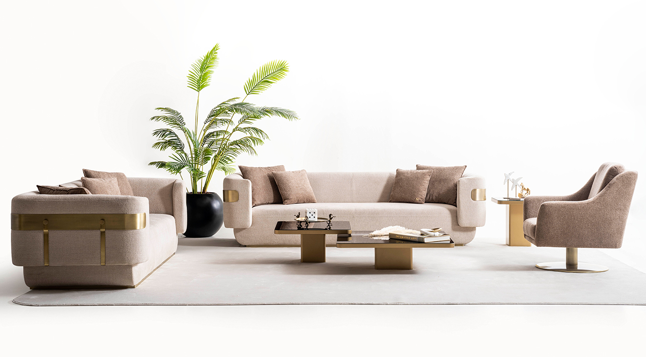 Reina Modern Sofa Set