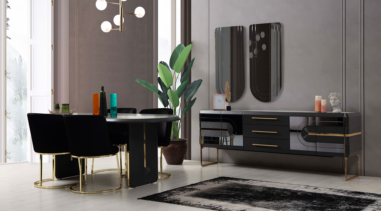 Royal Modern Dining Room Set