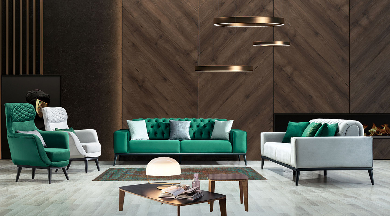 Rüya Chester Sofa Set