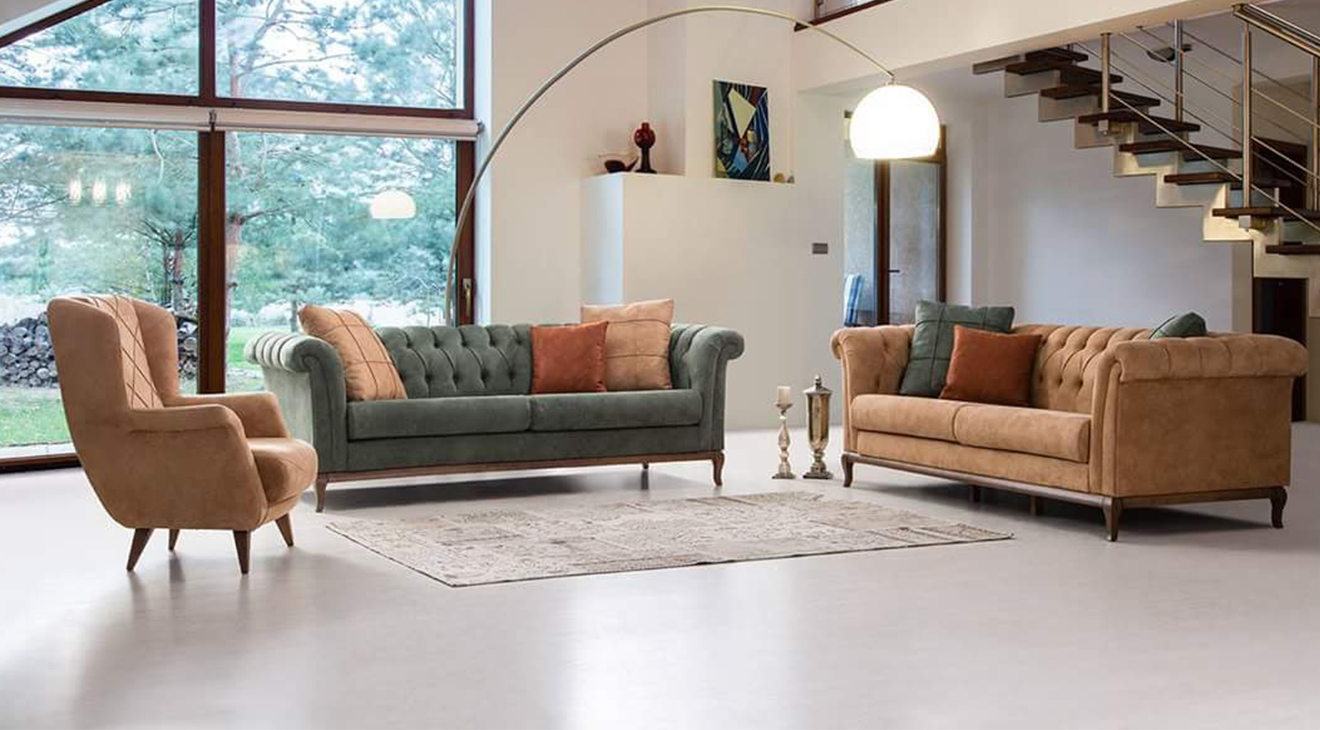 Rüya Lüx Sofa Set 1