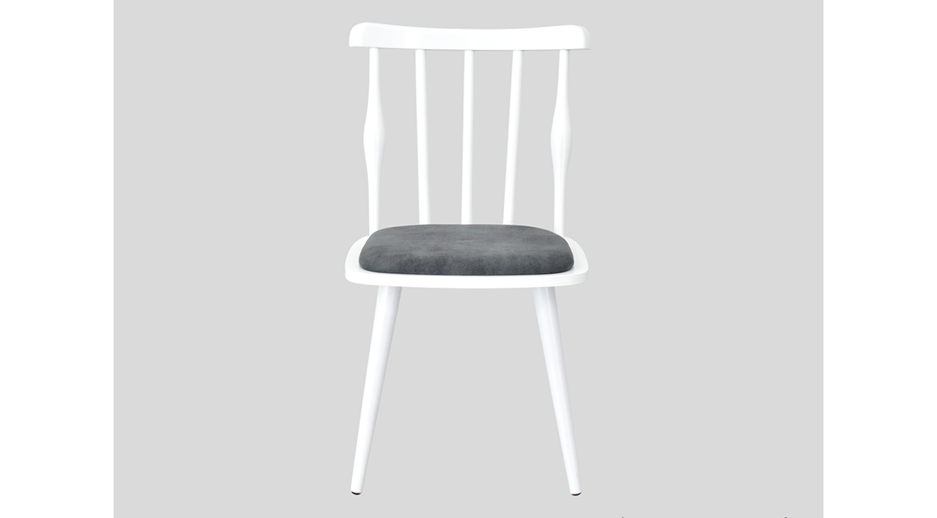 Chair White Gray